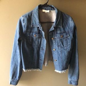 Cropped Denim Jacket